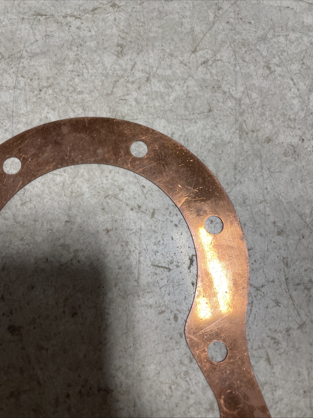 JR RACE CAR TNP-5202, TITAN 3.5” COPPER HEAD GASKET .032 THICKNESS, JR DRAGSTER