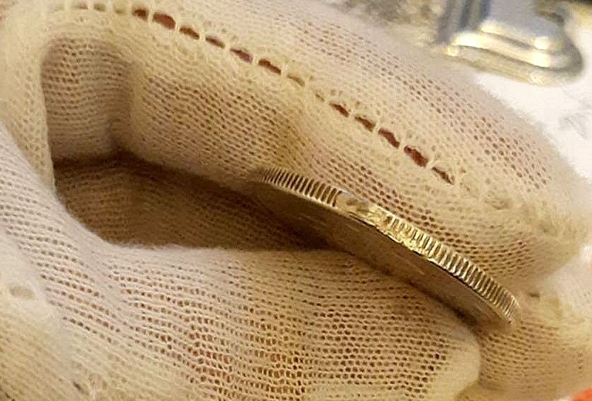 1925 - Authentic STONE MOUNTAIN 50c Silver Half Dollar Coin weighs 12.5 Grams