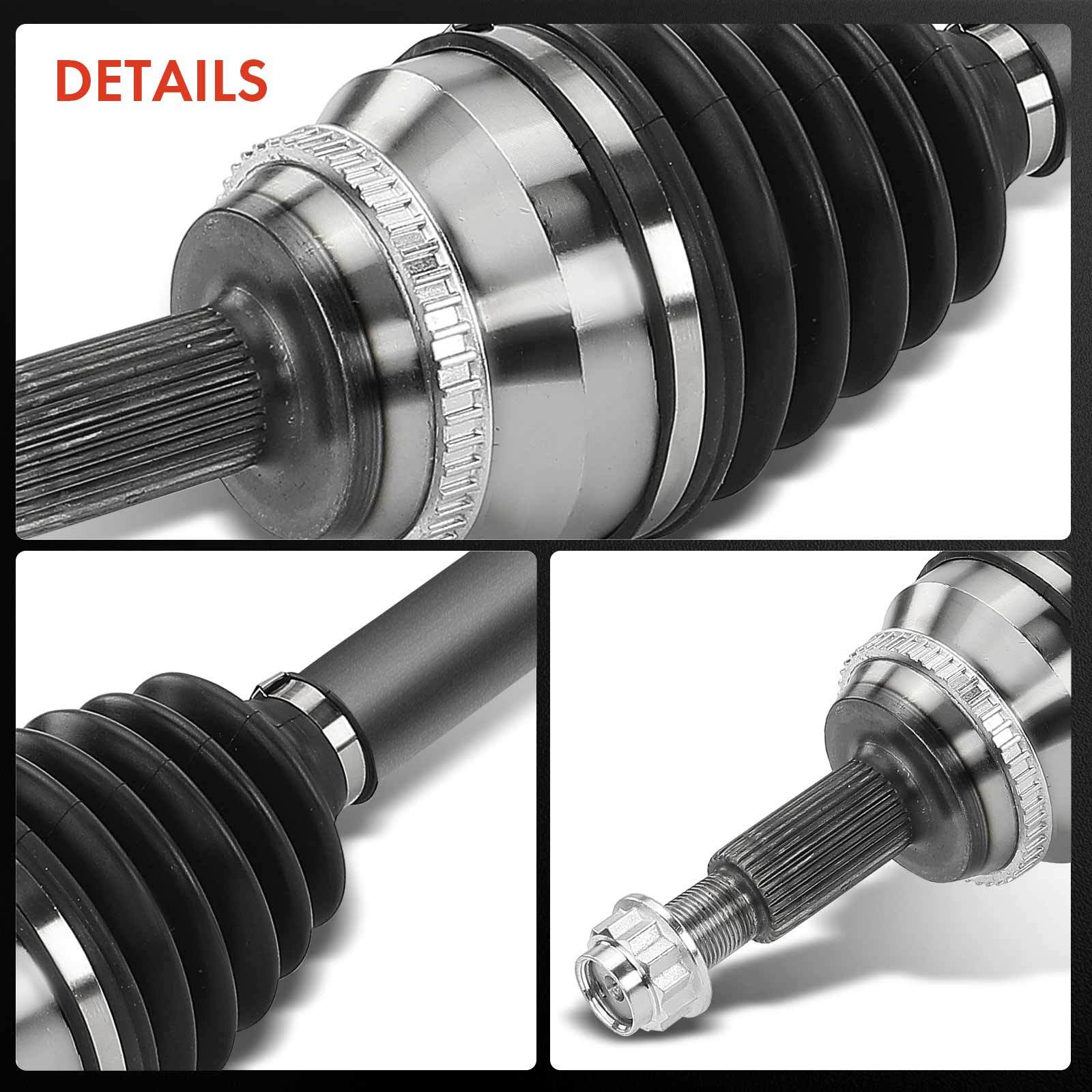 2x Front Left & Right CV Axle Assembly for Toyota Highlander 08-13 V6 3.3L 3.5L