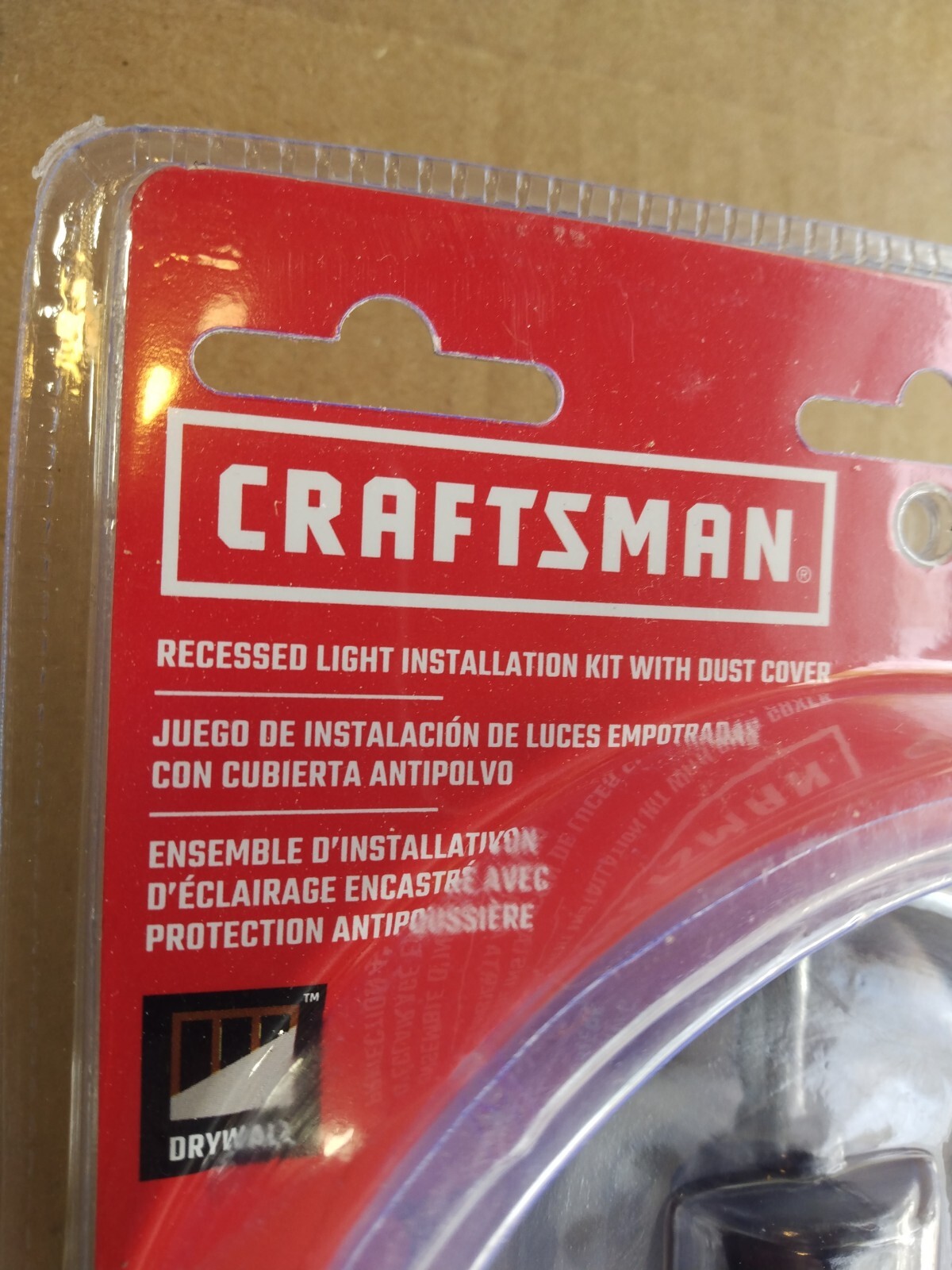 Craftsman 4-3/8" Recessed Lighting Light Hole Saw Drywall Sheetrock w/arbor