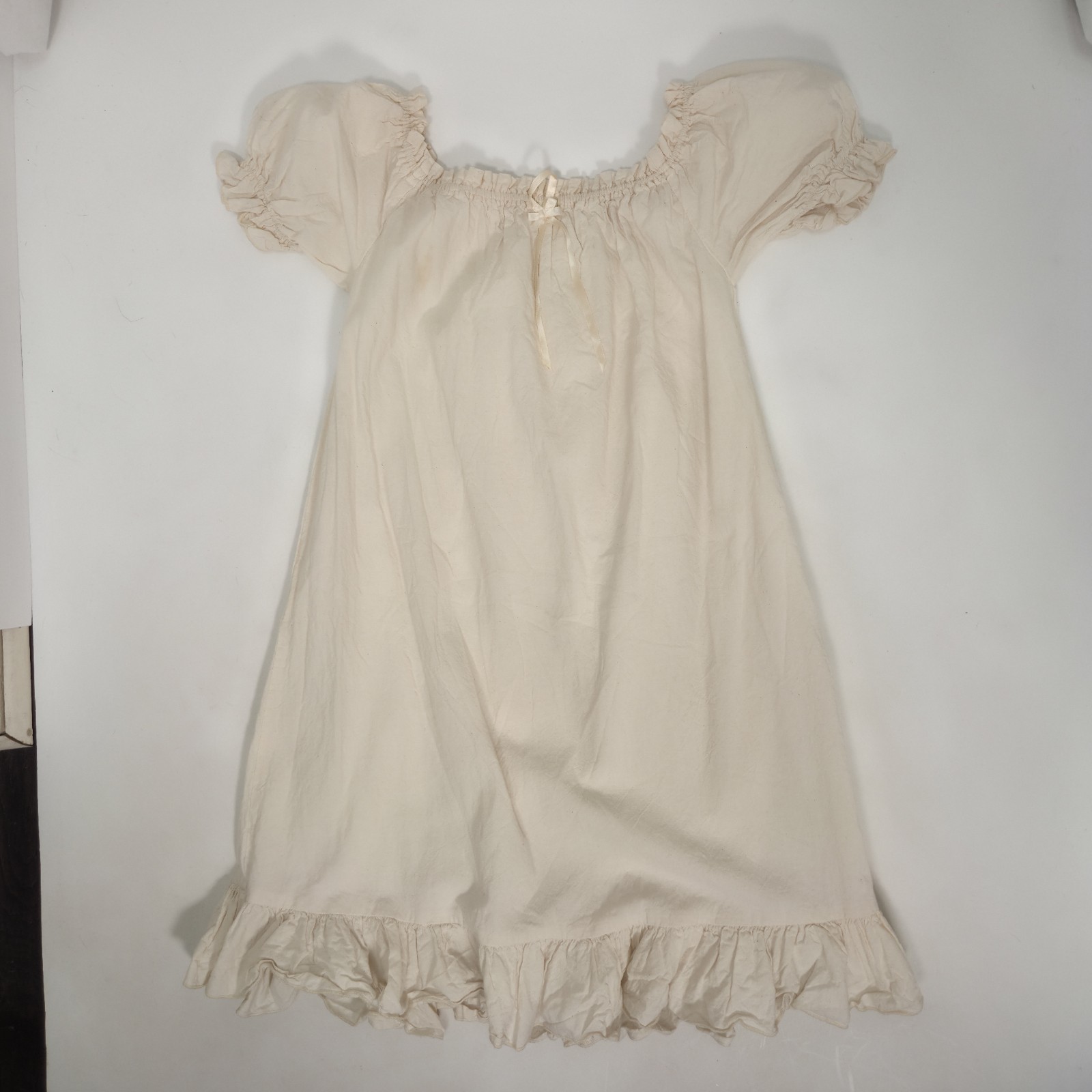 Medieval Renaissance Festival 2 Piece Maiden Youth Dress Small Blue And White