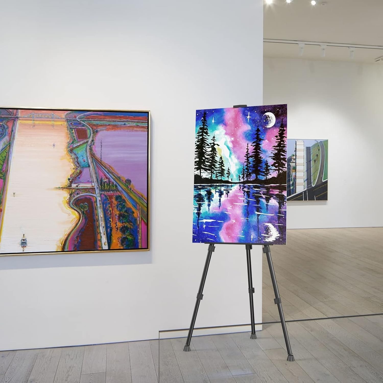 Caballetes para pintar lienzo, caballete artístico de 167 cm para dibujar, cabal