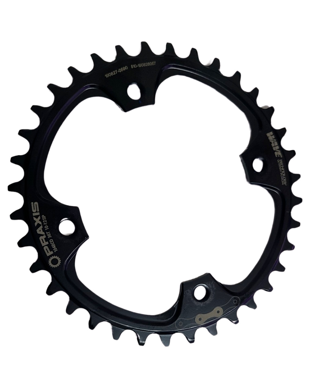 Praxis Works Steel eMTB Chainring 36t 104BCD 4-Arm 10 11 12 Speed Fit Shimano