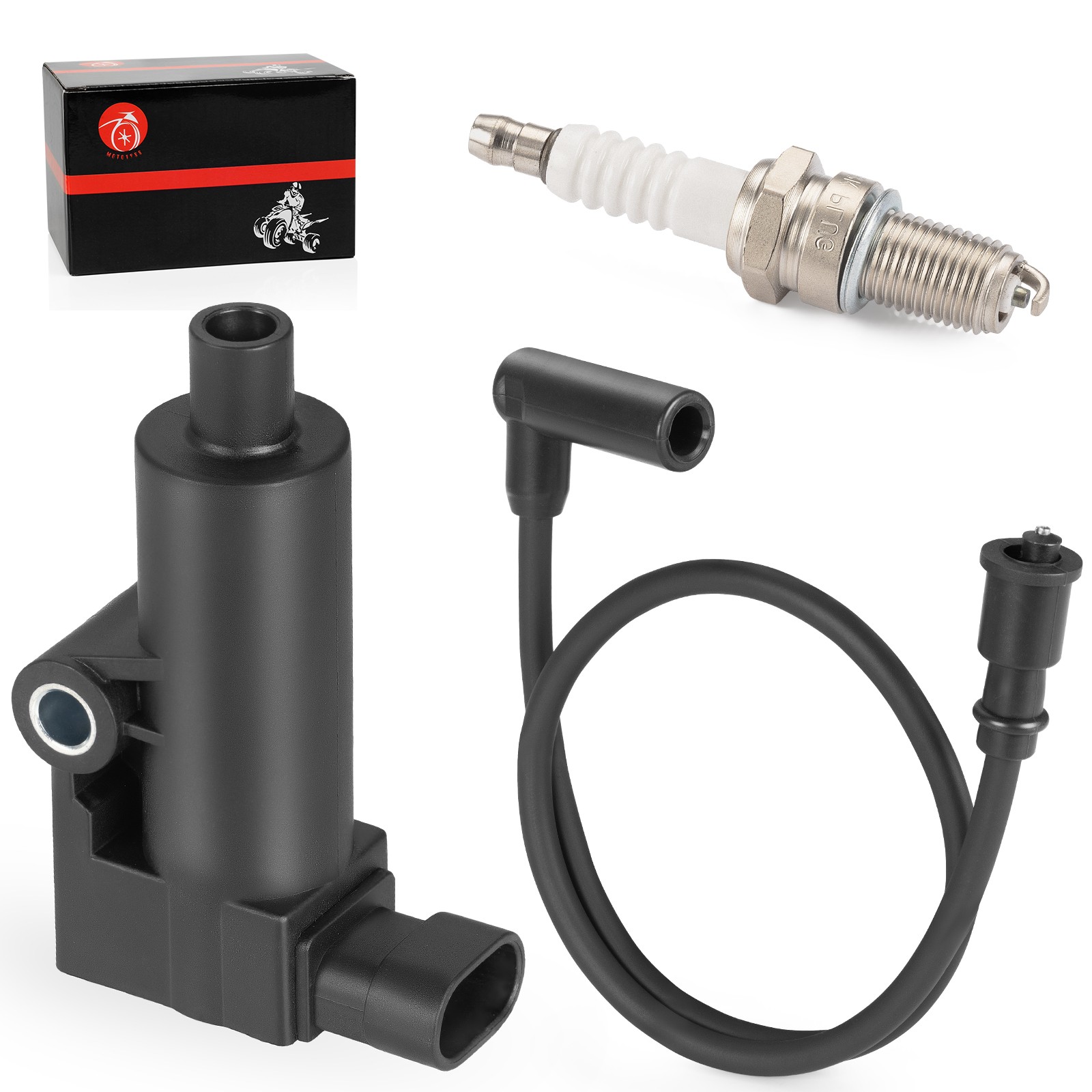 Ignition Coil Cable Wire Spark Plug Kit For Hisun 500 UTV MSU Massimo Cub Cadet