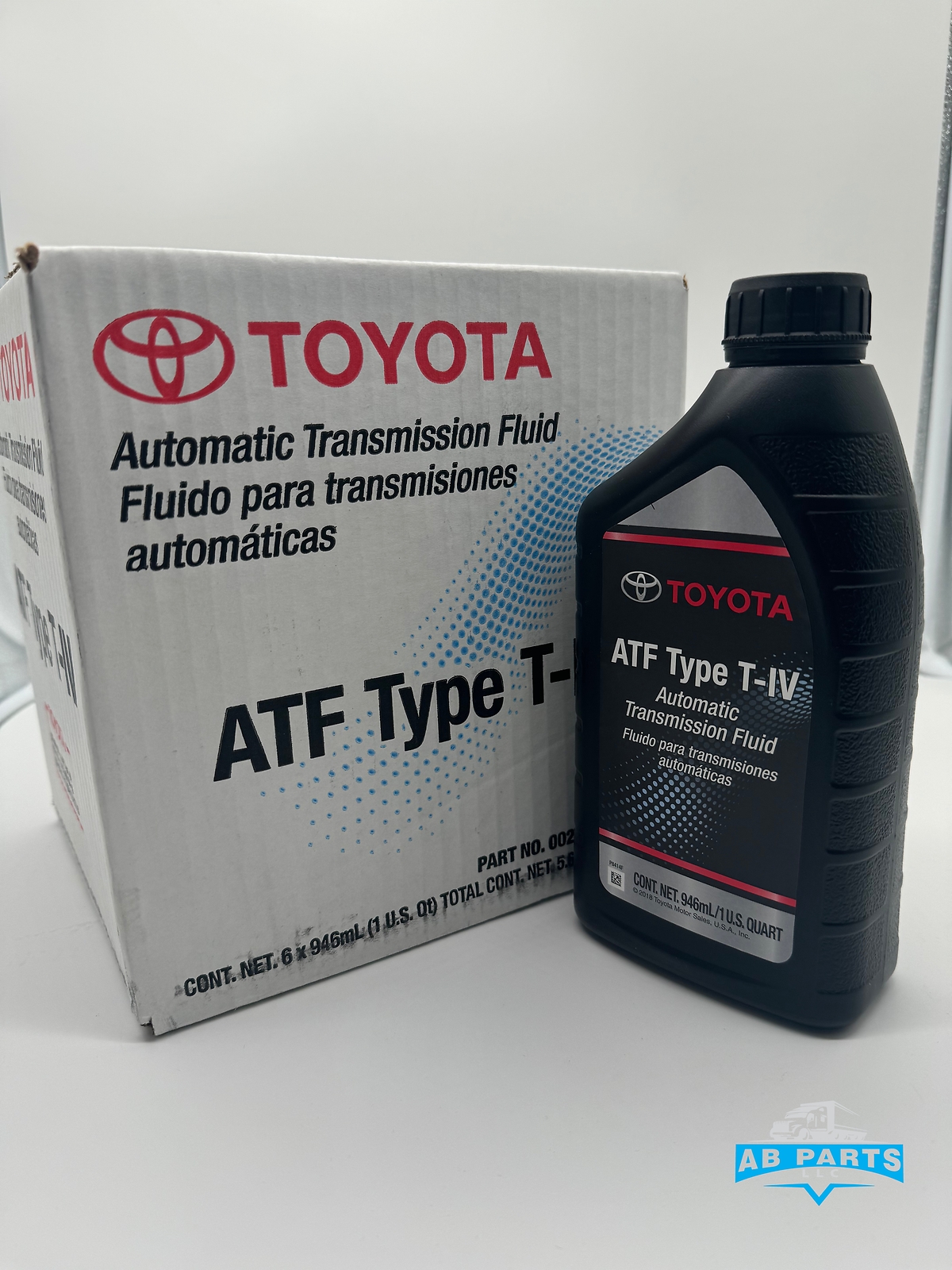 ATF Genuine Toyota T-IV Aut Transmission Fluid Oil For Lexus Scion ( 4 PACK )