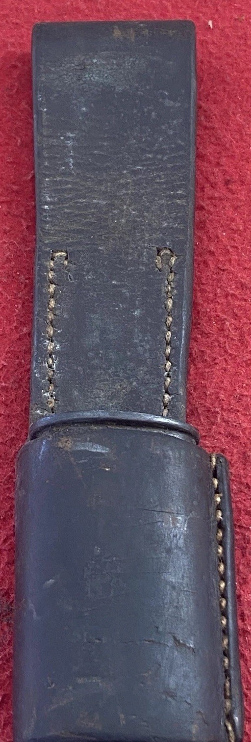 Rare Wilkinson English Pattern 1903 Bayonet Knife W/ Leather Scabbard Nice!