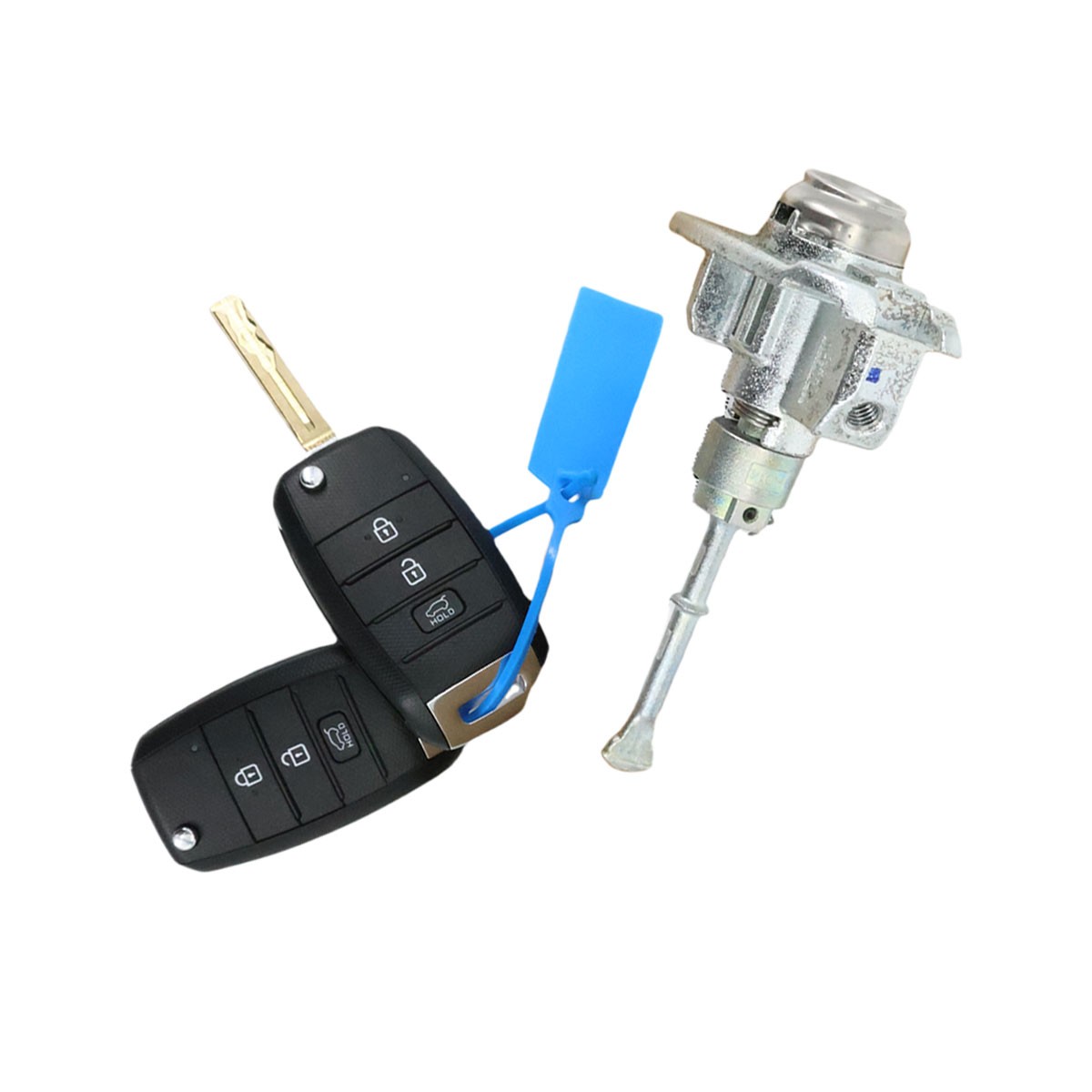 81970-D9A00 Left Door Lock & Key Cylinder Set Fits Kia Sportage 2017 - 2022