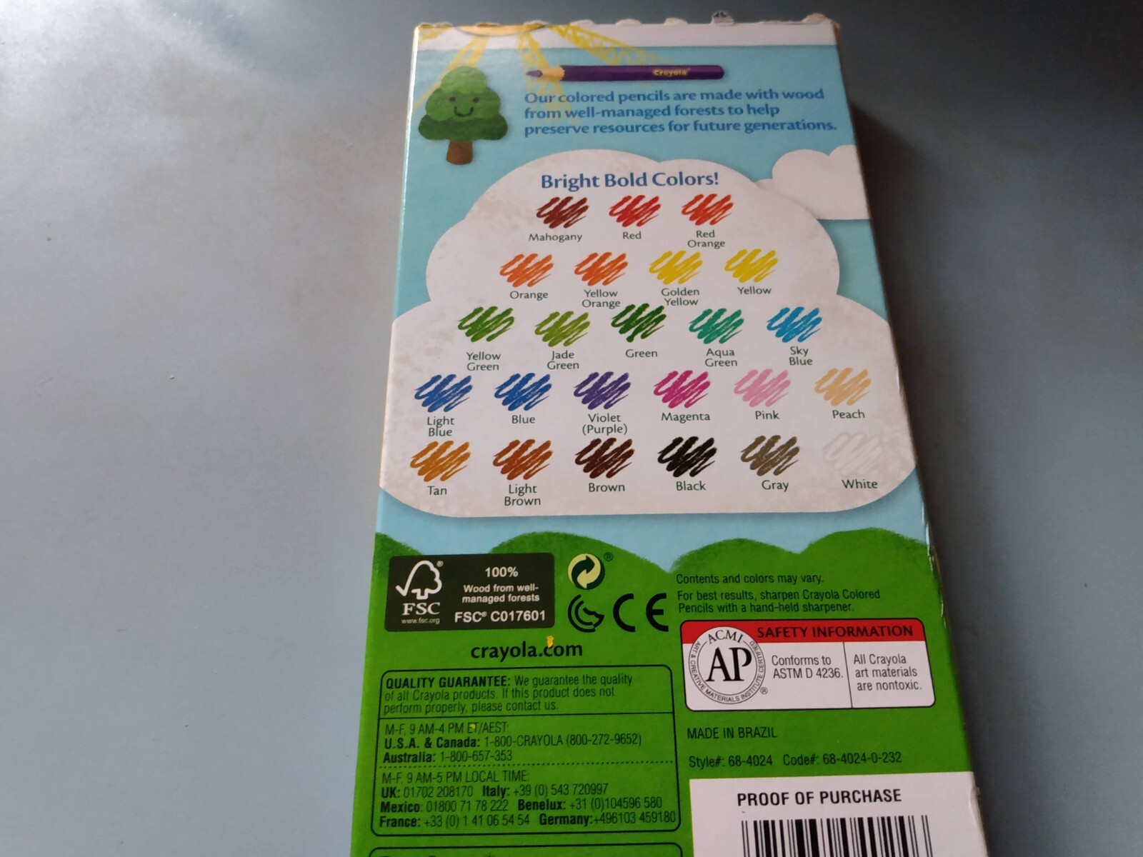 New Crayola Colored Pencils, 4 Count, Single Colors (Buy 4+ = Free Shipping!)