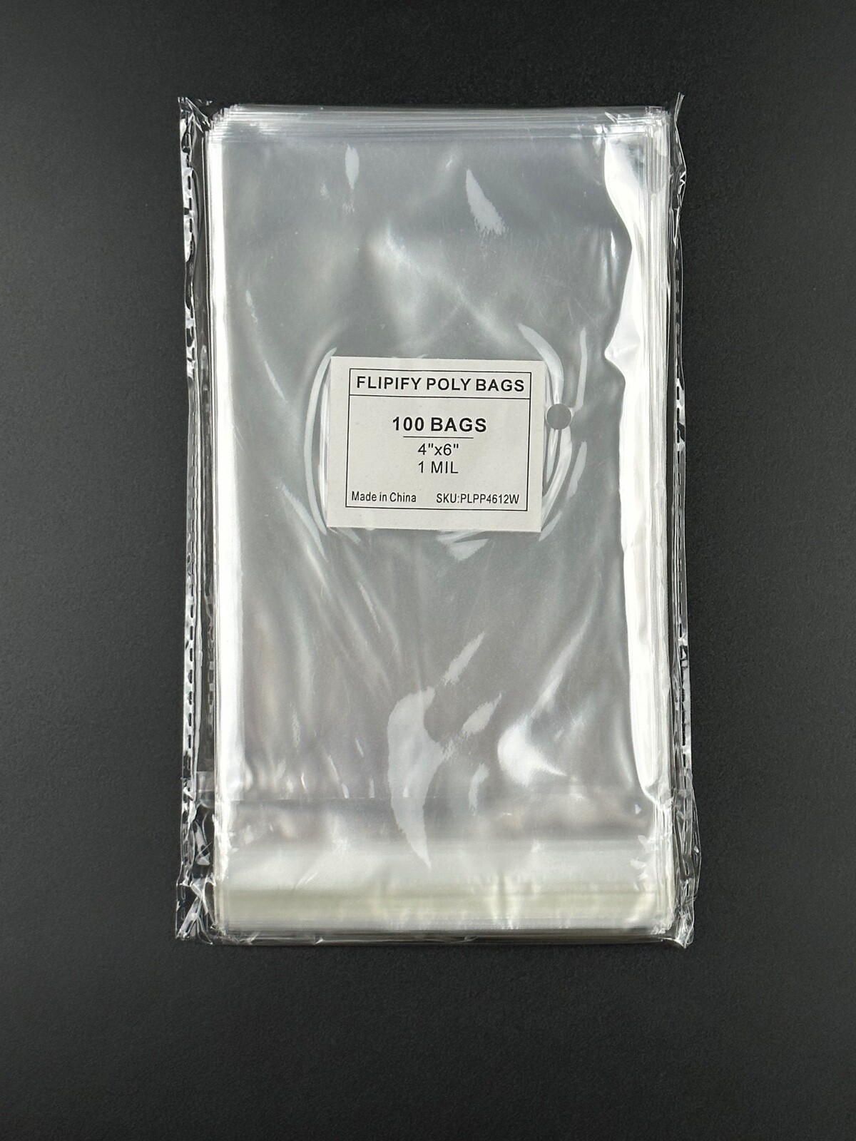 Clear Resealable Recloseable Self Seal Adhesive Cello Lip Tape Poly Plastic bags