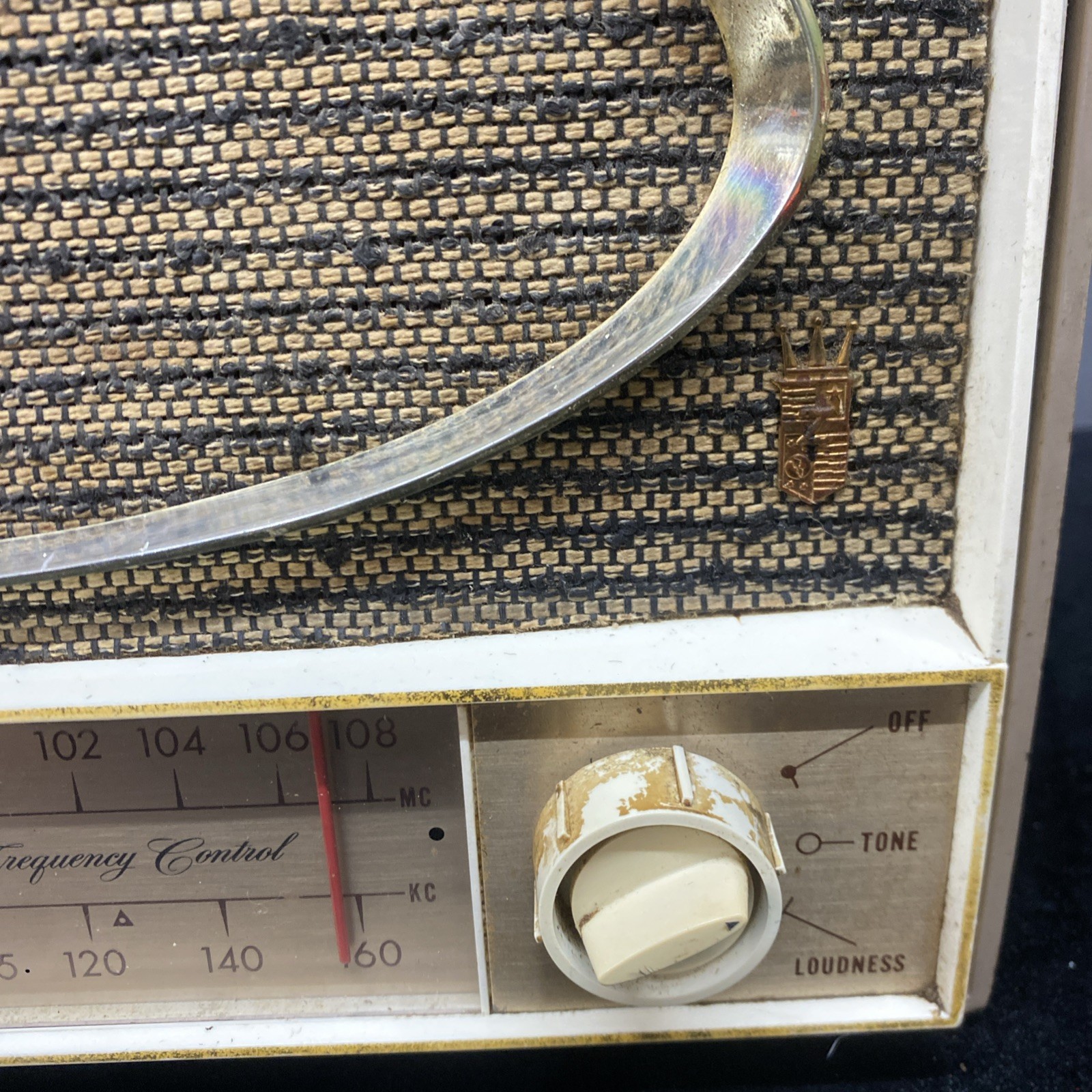 ZENITH AUTOMATIC FREQUENCY CONTROL GREEN TUBE RADIO (TESTED) Works VINTAGE 1950s