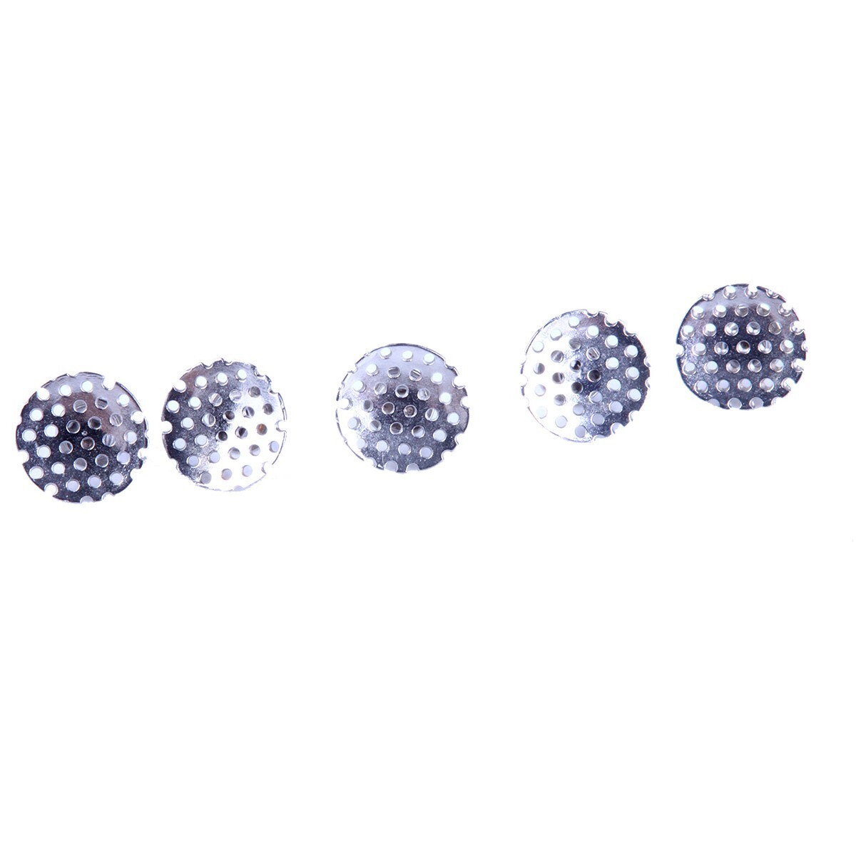 AZDENT Dental Orthodontic Lingual Buttons Bondable Round /Crimpable Hook Stops