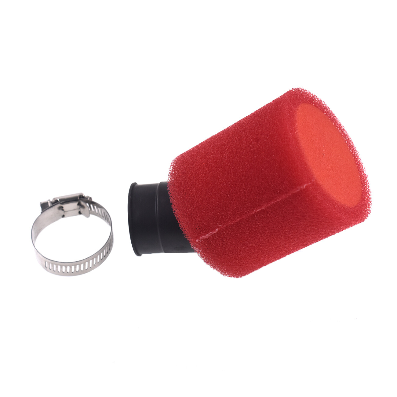 32MM Red Bent Foam Air Filter For 50cc 110cc 125cc ATV Pit Quad Dirt Bike Buggy