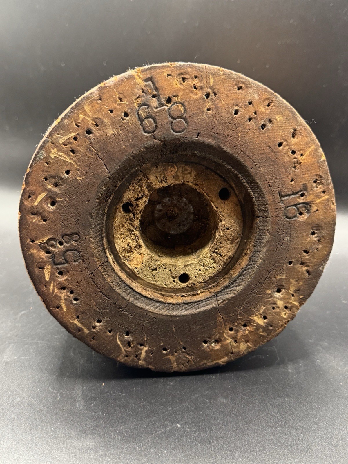 Antique Wooden Hat Mold Millinery Hat Block Form / Store Display F&M Hat Factory