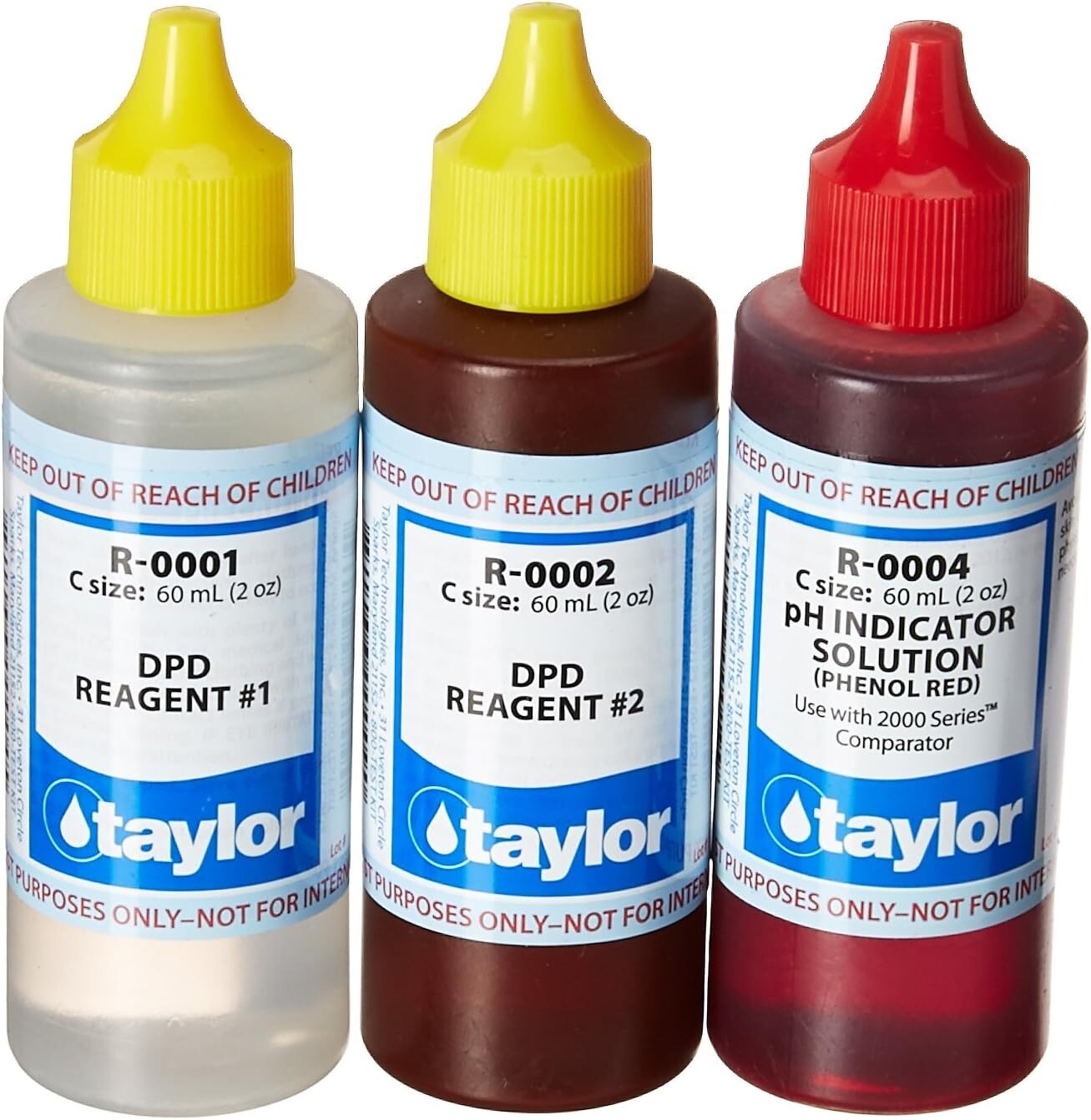 Taylor Replacement Reagent Refill Kits - Basic Refill Kit - 2 oz.