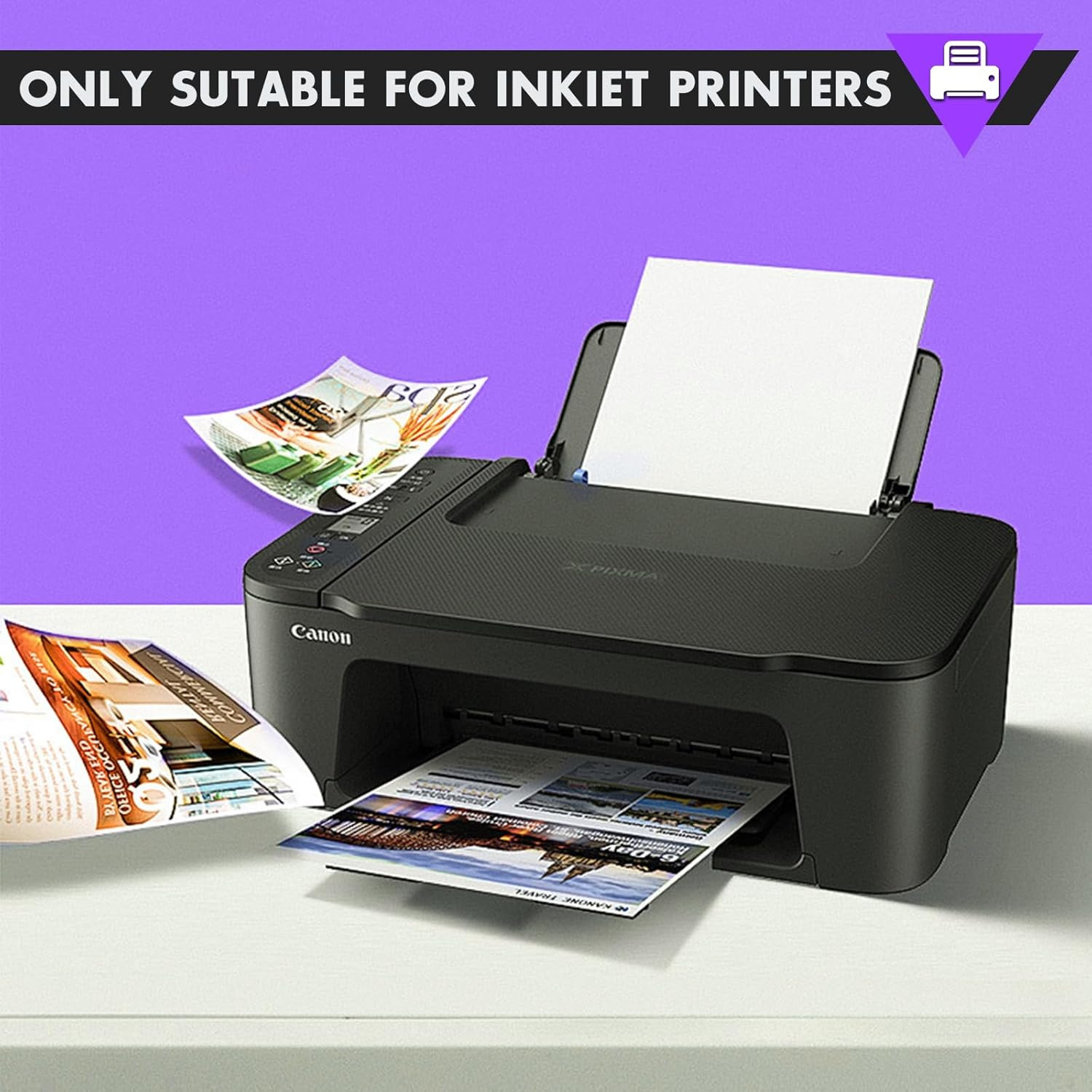 Printable Magnetic Sheets, 8Pcs 8.5 X 11 Inch Flexible Magnet Sheets Matte Non A