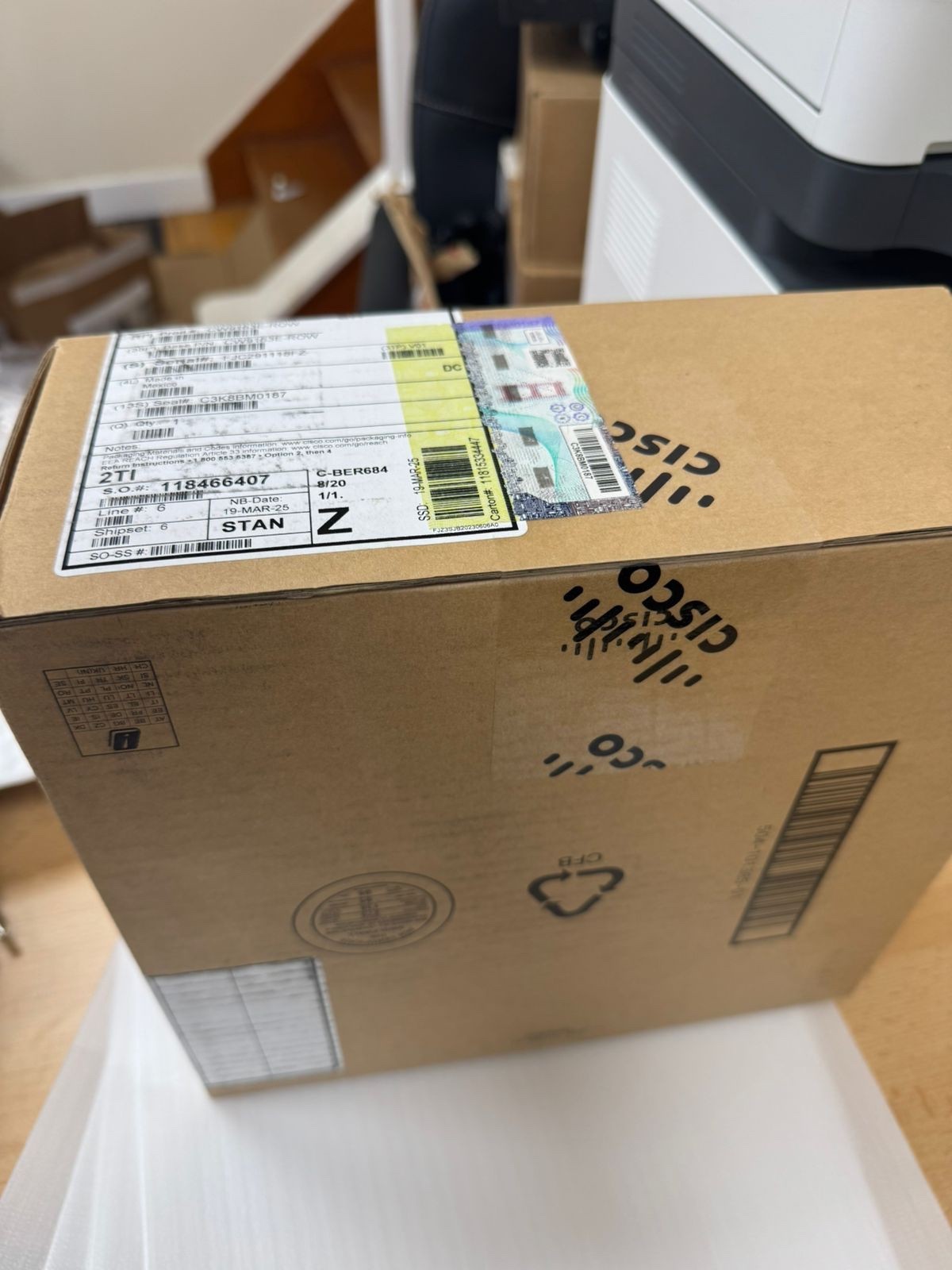 Cisco Catalyst CW9163E-ROW Catalyst 9163E AP(W6E, tri-band) VAT included