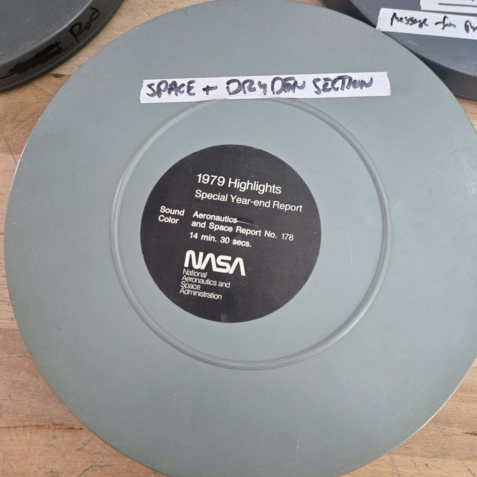 Vintage Official NASA Reel to Reel 16mm Collection *6 Total Films* Apollo 1970s