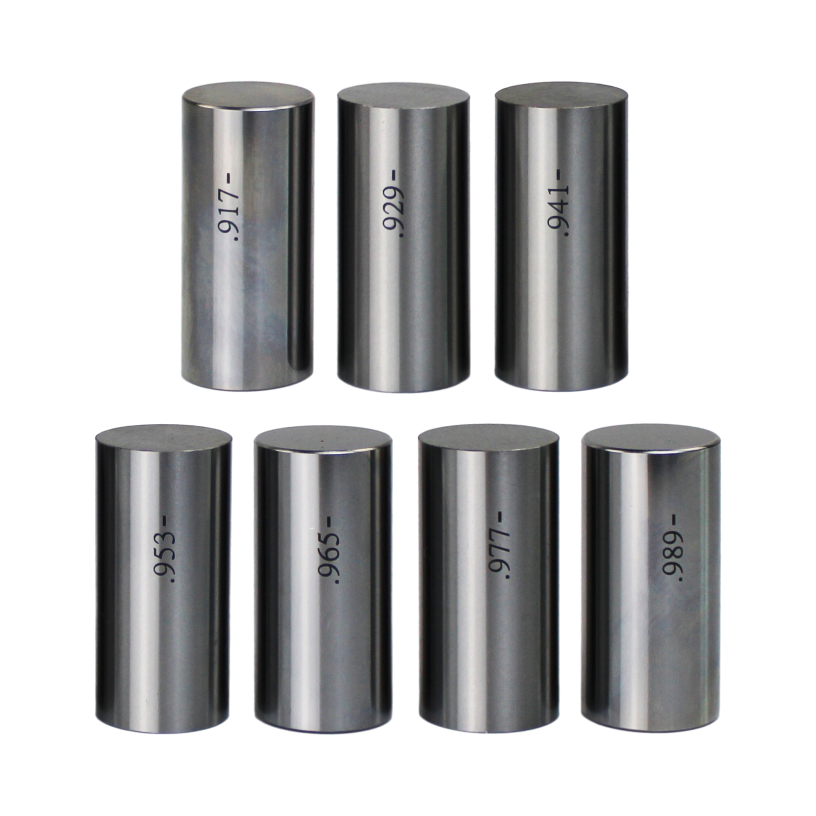 HFS(R) Steel Pin Gage Set Minus (84Pcs (0.917-1.000") M7) Precision Measurement