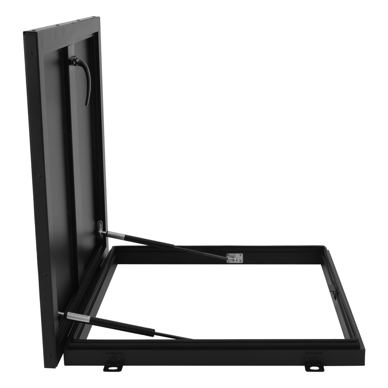 Industrial Galvanized Roof Access Hatch 24"L x 24"W Black