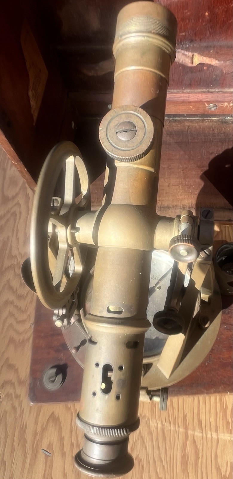 RARE Keuffel & Esser Co. EARLY 1900s Twisted-Frame Surveying Transit Antique