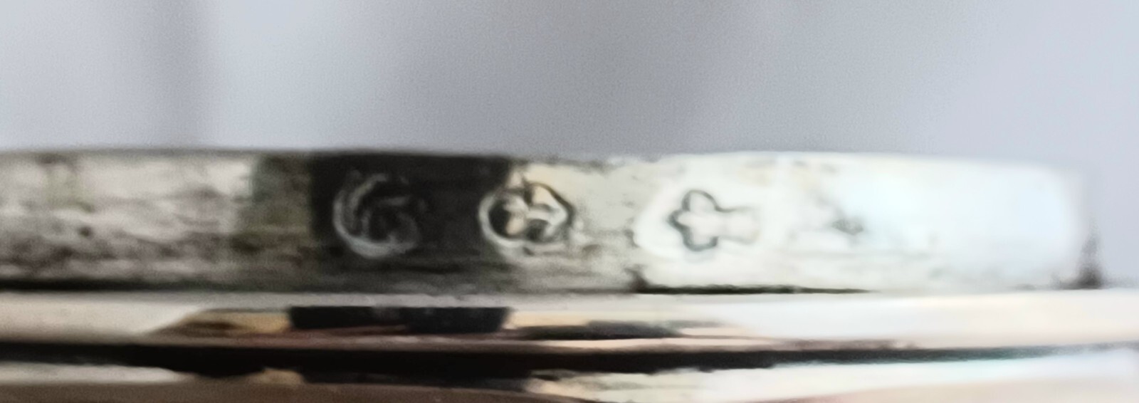 Pair of Hanau? Sterling Great Very Large Casters 10 1/4"