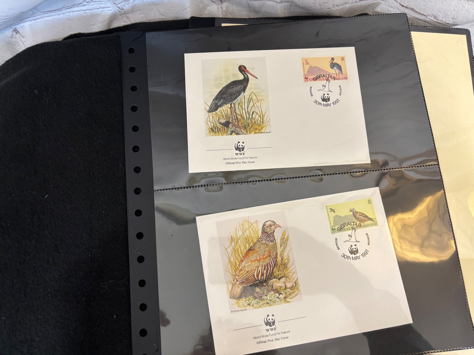 WWF various Official Proof Edition sheets lot