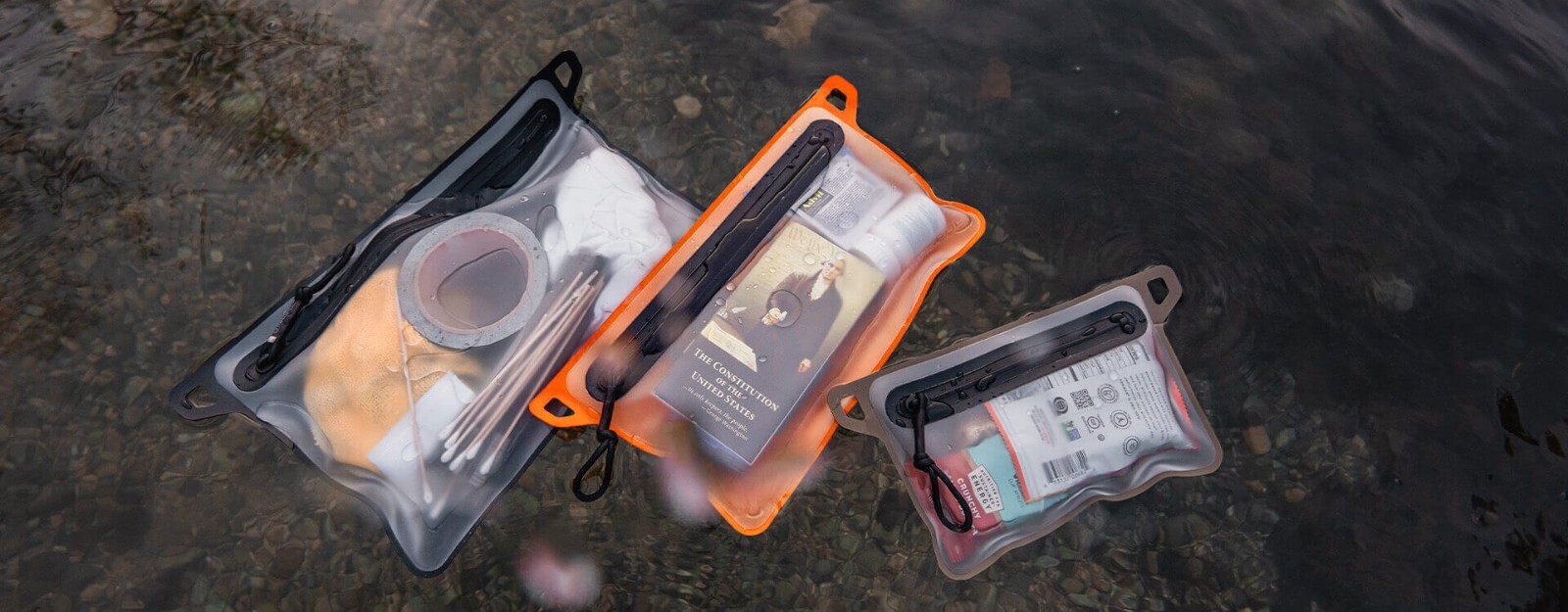 Magpul Daka Lightweight Waterproof Window Pouch Shooting Range Rain Proof SD