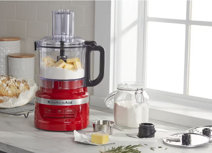 KITCHENAID 7 Cup Food Processor Plus - Empire Red