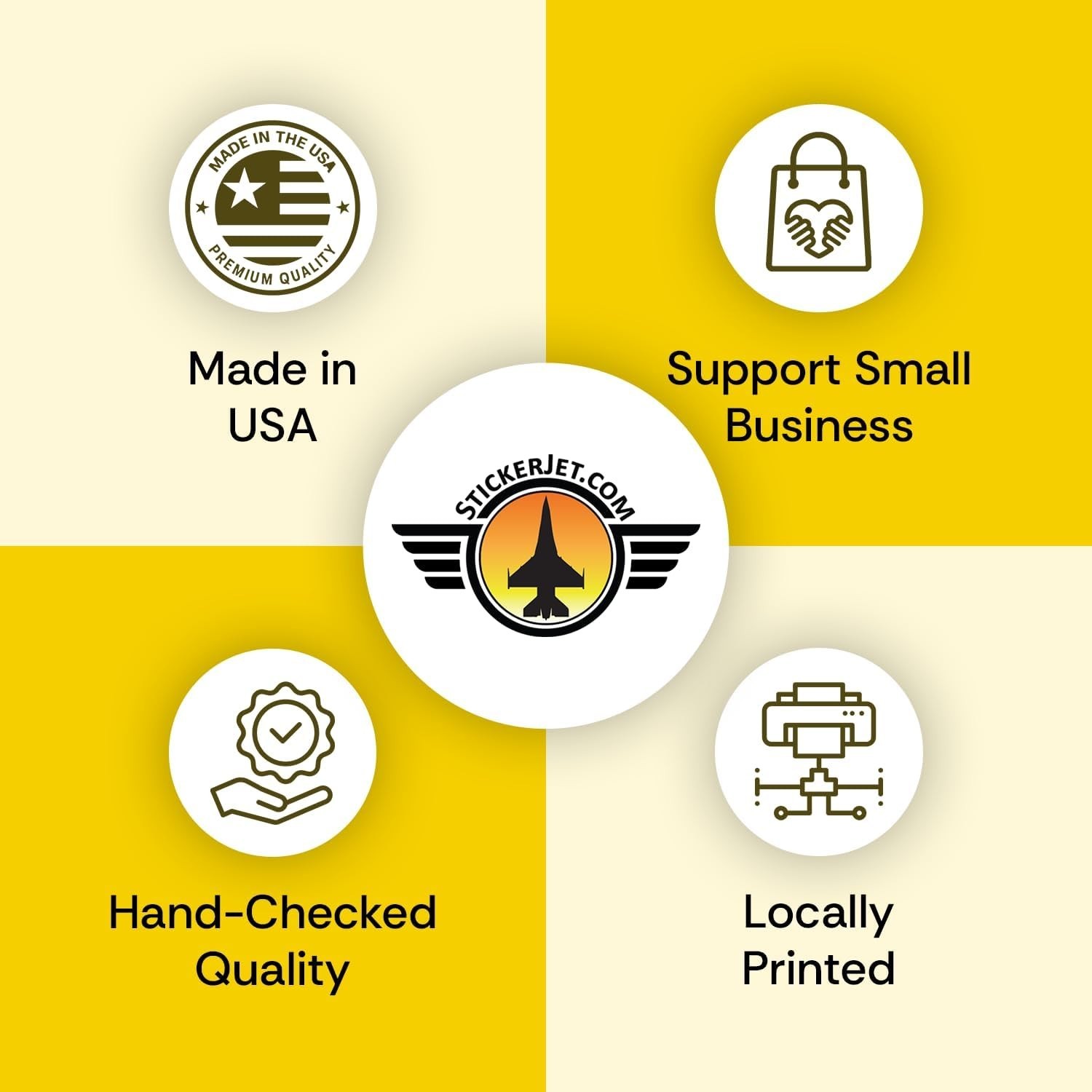 Stickerjet Happy Face Smile Stickers Roll of 500 Self-Adhesive Perfect for Craft