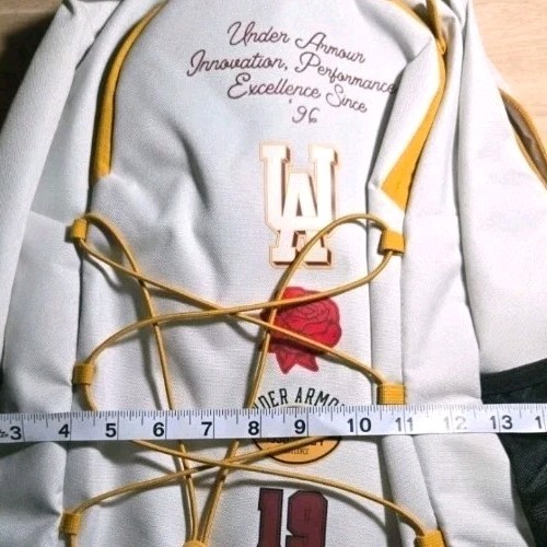 Under Armor Backpack 1996 Retro Vintage Style Team Unisex-Adult UA Zip Closure