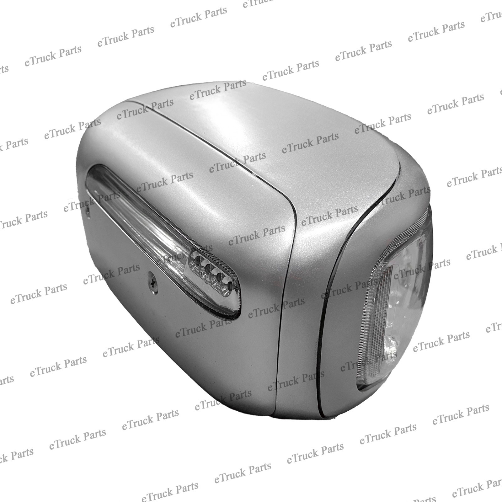 2008 - Peterbilt 388 389 567 589 RH Headlight Assembly w/ Matte Chrome Housing