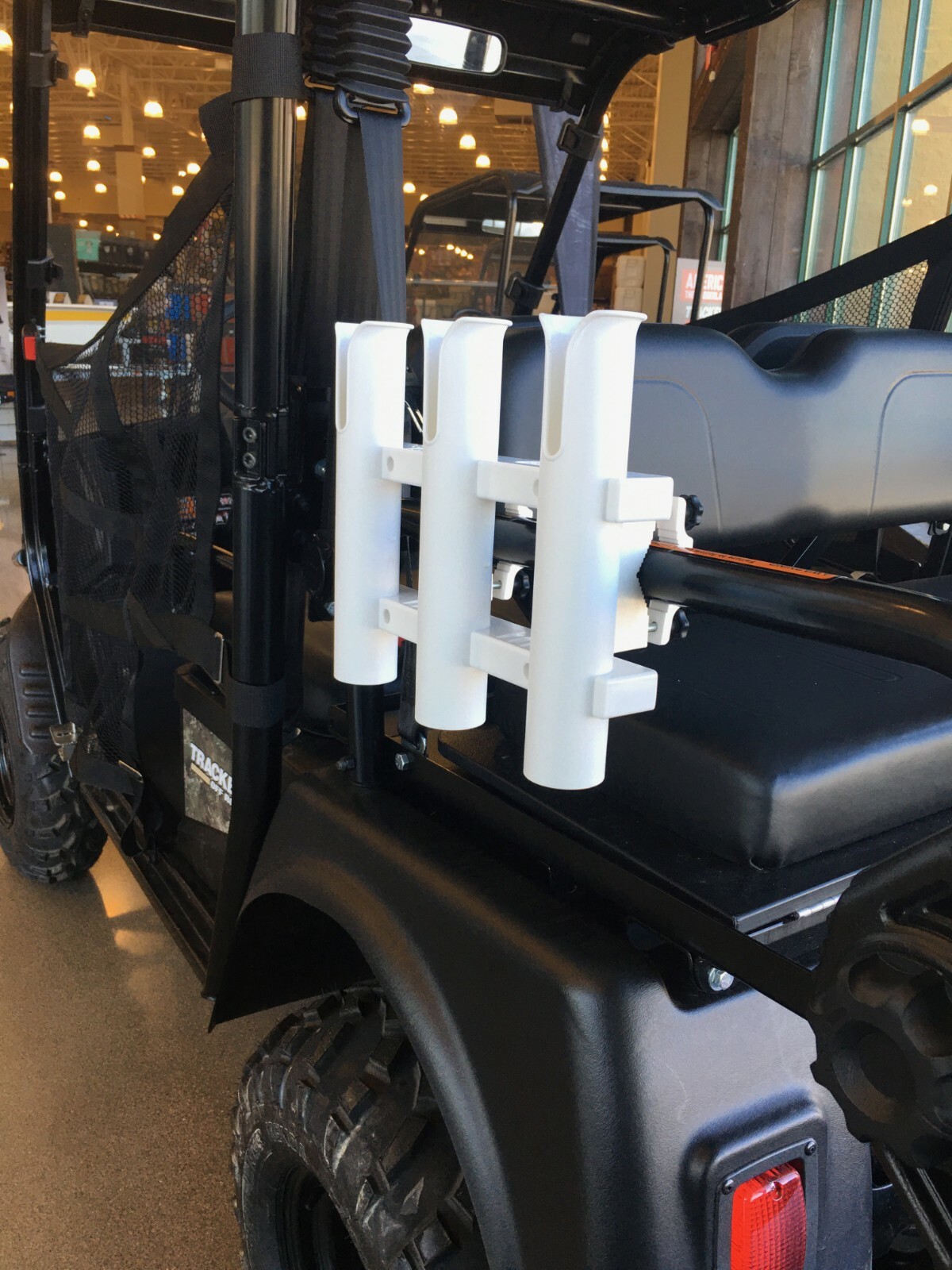 Fishing Rod Holder CLAMP2 Pontoon, ATV, UTV, Golf Cart, SeaDoo Switch, Surf Cart