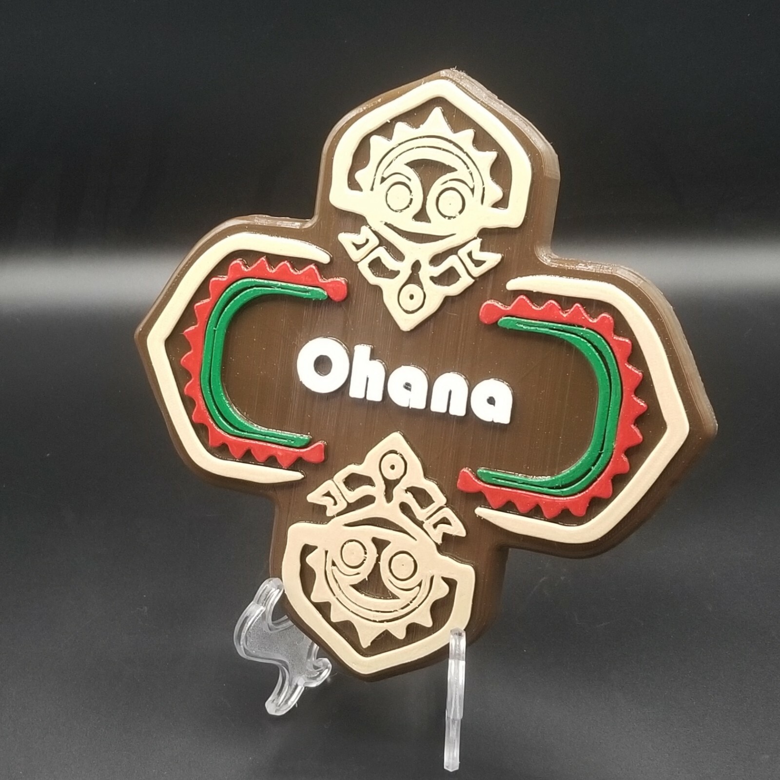 7" Polynesian Resort Themed Sign Replica - Ohana