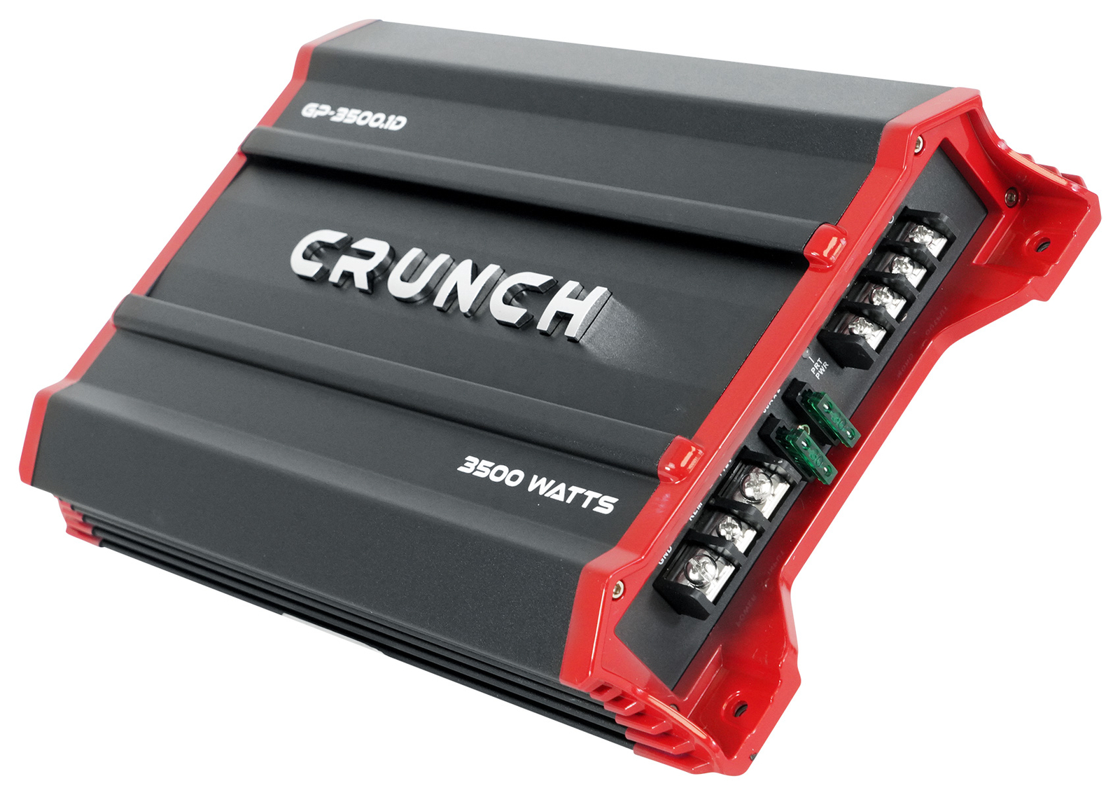 Crunch GP-3500.1D 3500 Watt @ 1 Ohm Mono Car Amplifier Audio Amp Class D