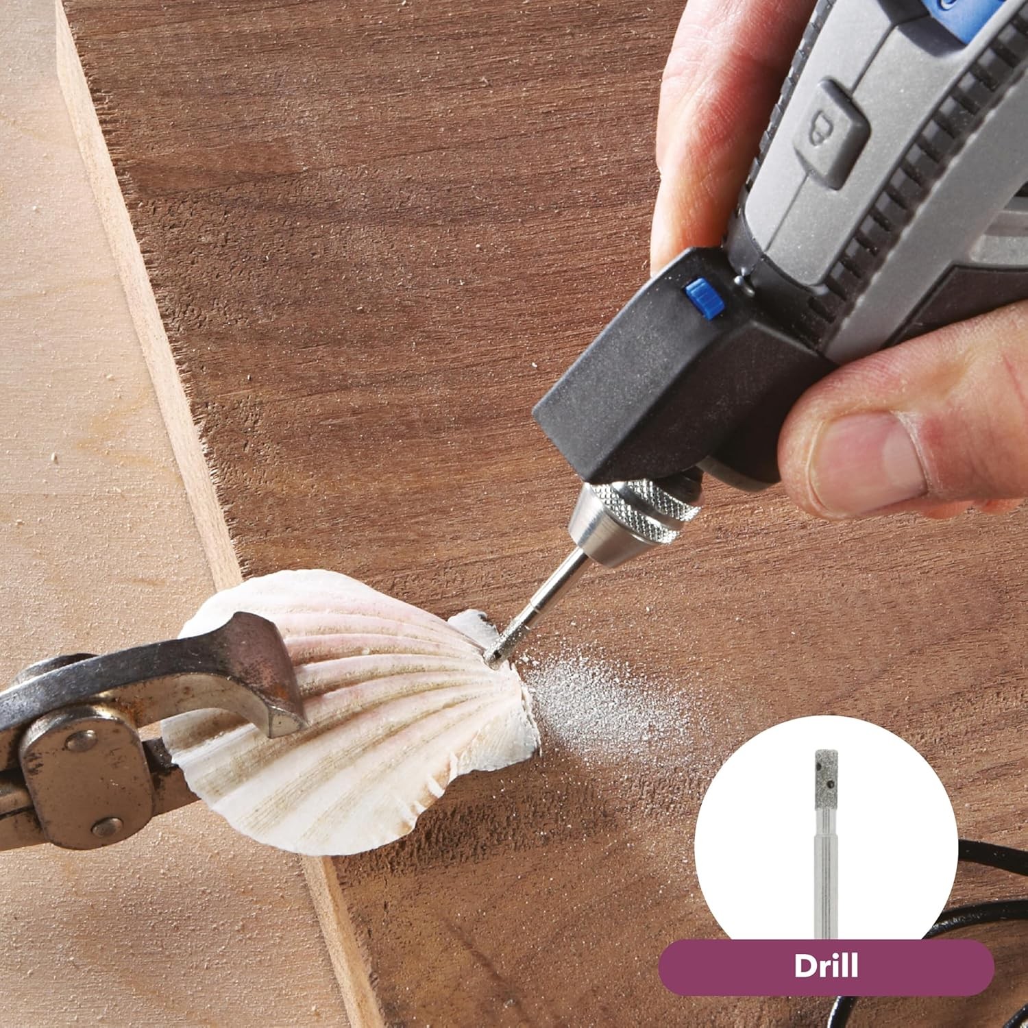 Dremel 4300-5/40 High Performance Rotary Tool Kit with LED Light- 5 Attachments