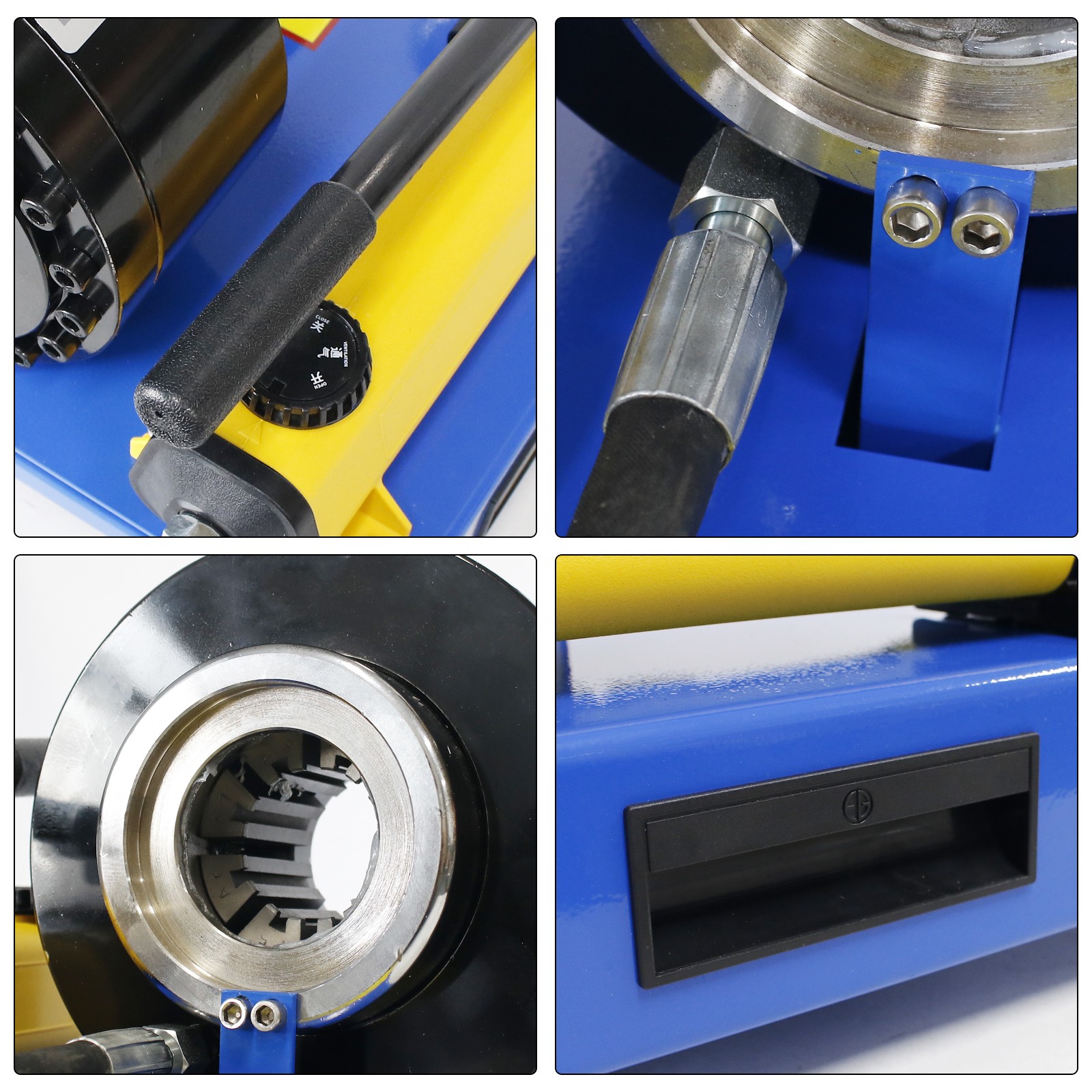 High Pressure Manual Hydraulic Hose Crimper Hose Pipe Crimping With 8 sets Molds