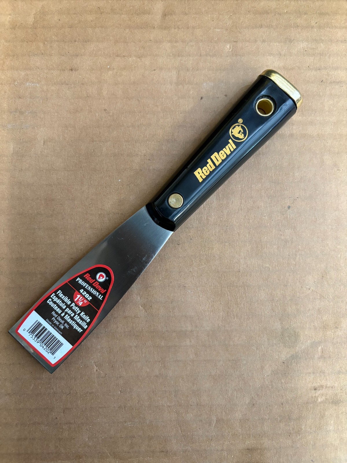 Red Devil 4202 1 1/4" Flexible Putty Knife *NEW*