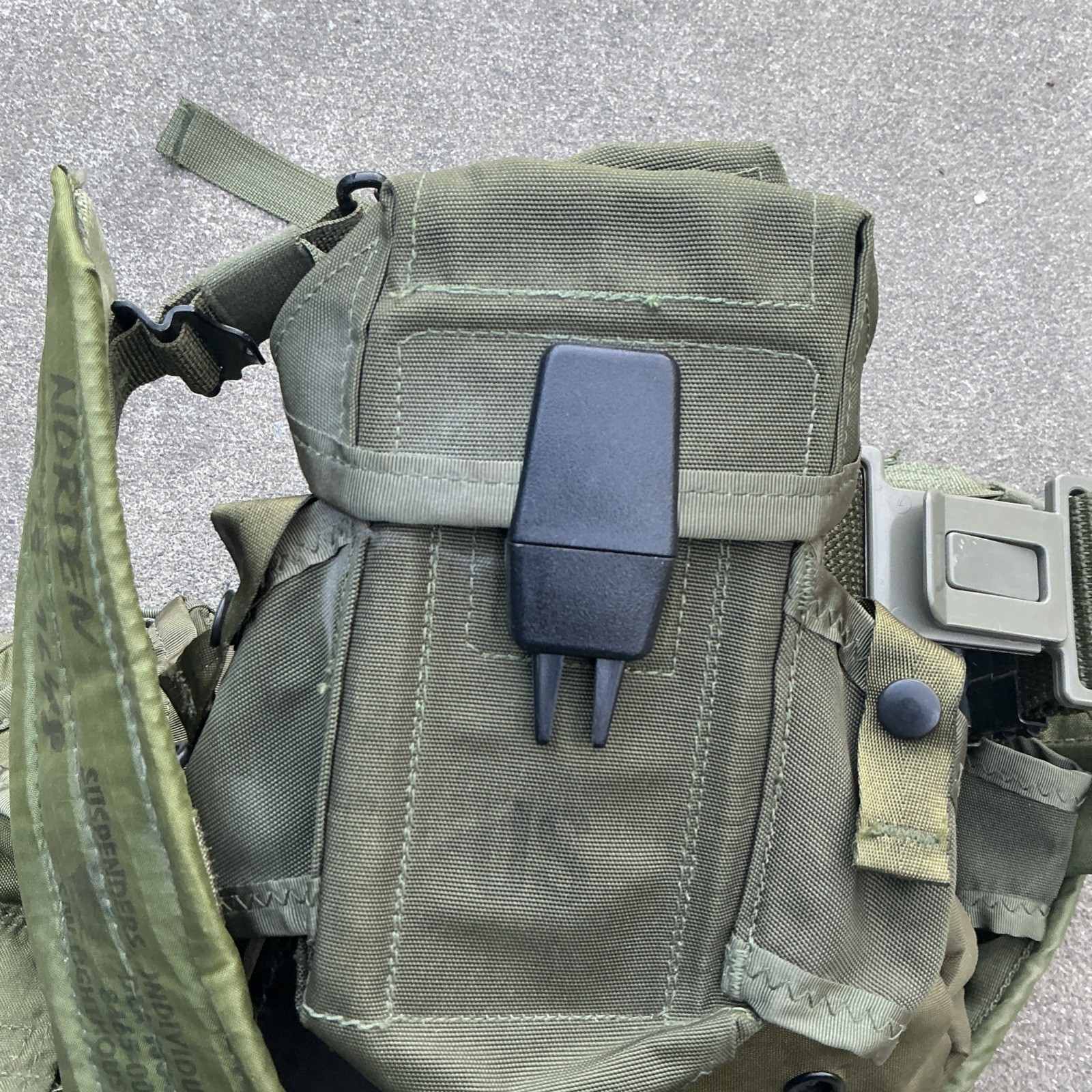 Us Army Gear Belt With Pouches