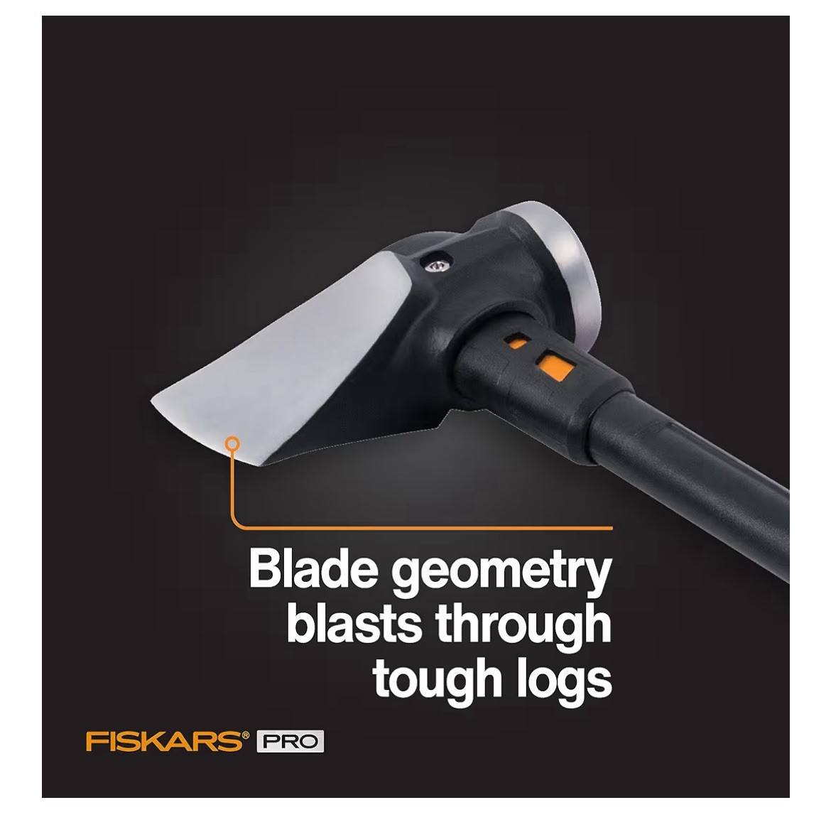 Fiskars Splitting Maul - 36" Shock-Absorbing, Comfort Grip Handle