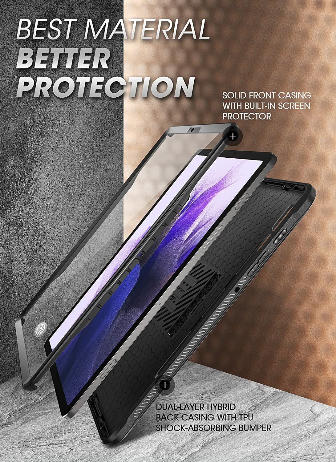 SUPCASE Stand Case Cover For SamsungGalaxy Tab S7 FE/ S7+ Plus/ S7 / S6 Lite/ S6