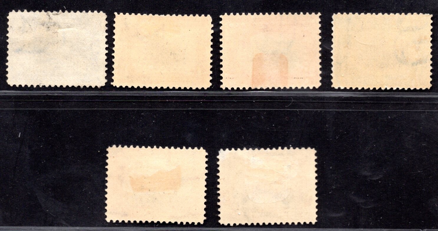 US 1901 SCOTT # 294-299 MINT HINGED NEAT PERFFS 8C & 10C HAVE SUPERB CENTERING