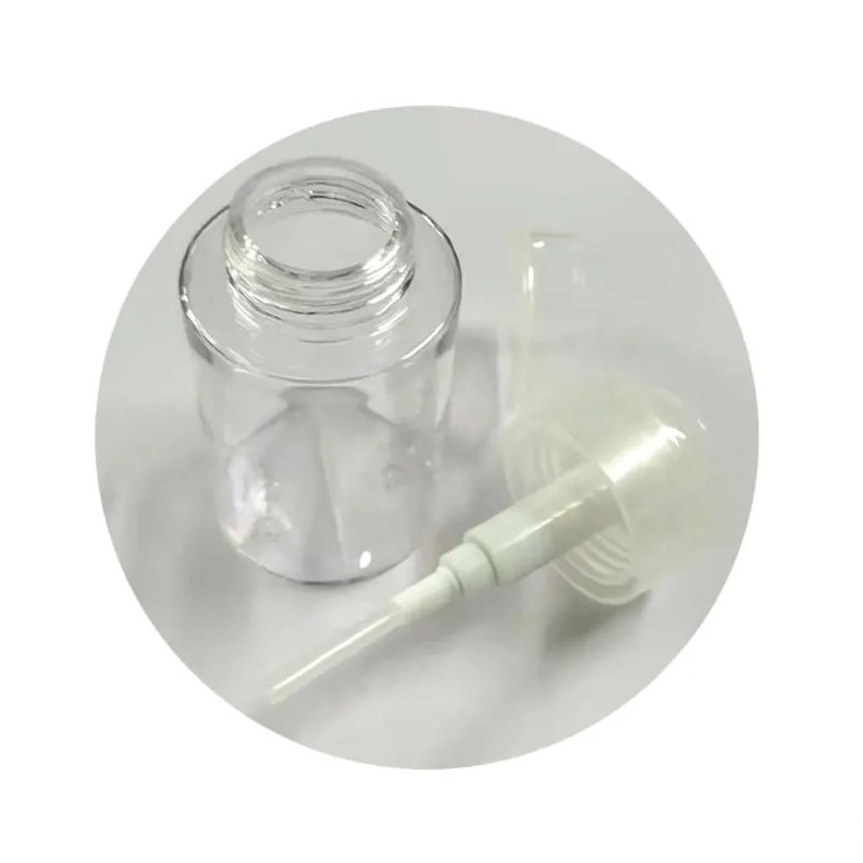 Refillable Push-Top Pump Bottles for Nail Polish & Makeup Remover 100-200ml