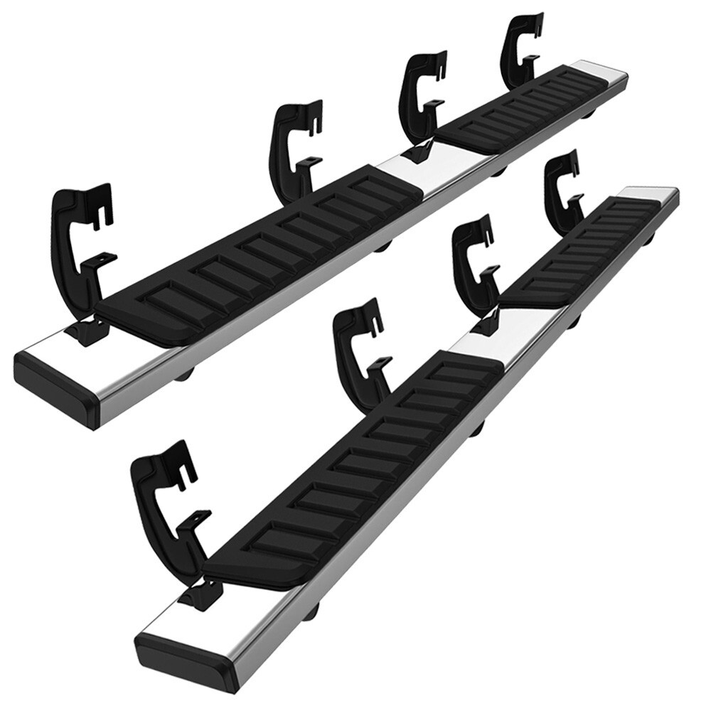 6" Running Boards for 07-18 Silverado Sierra 1500 2500HD Crew Cab Side Step Bars