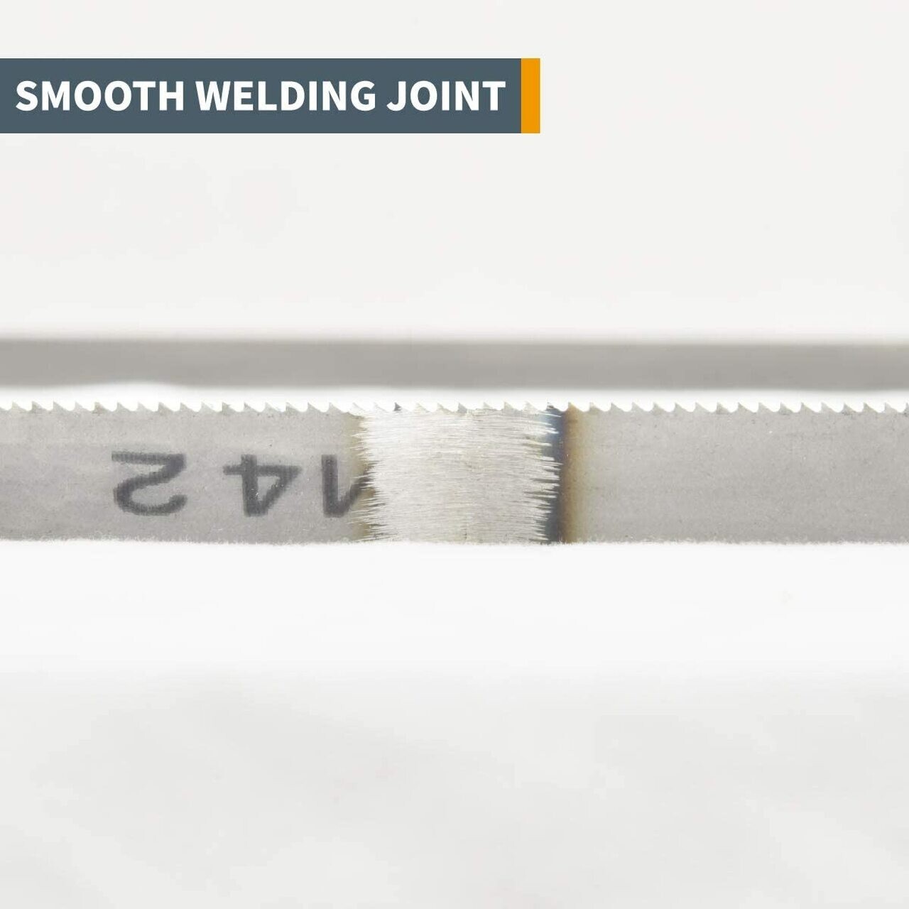 POWERTEC 13420 64-1/2" x 1/2" x 24 TPI Bi-Metal Band Saw Blade, for 4x6 Metal