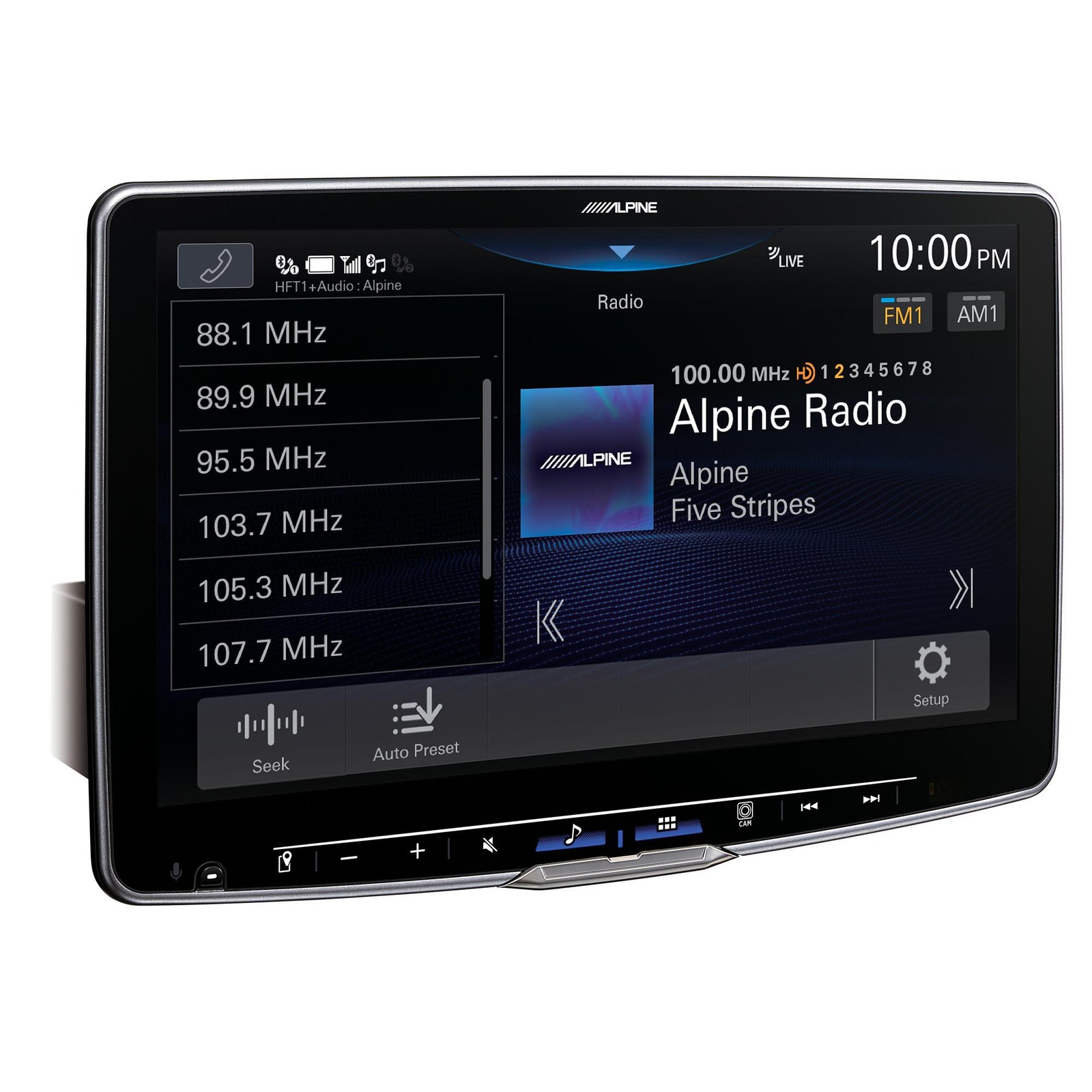 Alpine ILX-F511 Halo11 Multimedia Receiver w/11" Touch Display & SXV300v1 Tuner