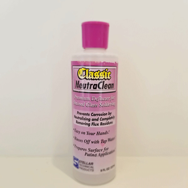Classic NeutraClean Neutra Clean Flux Cleaner Defluxer Degreaser Stained Glass