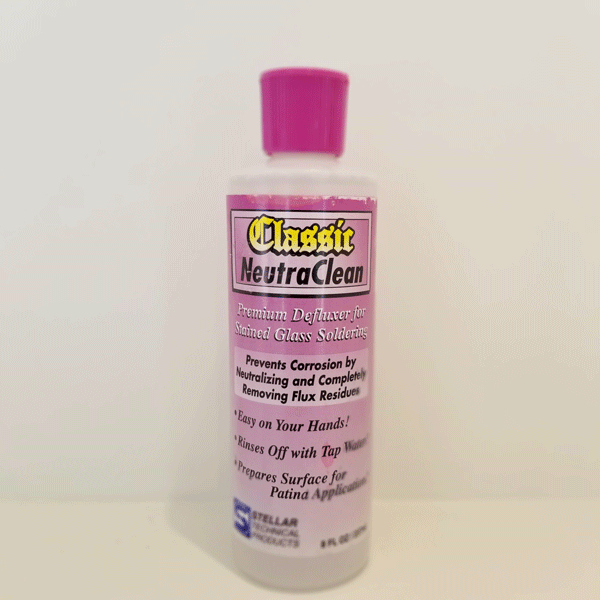 Classic NeutraClean Neutra Clean Flux Cleaner Defluxer Degreaser Stained Glass