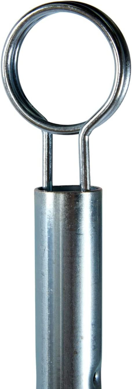 Wire Spinner Rack 4 Tier 24 Peg Rotating Chrome Floor Stand Capacity 50 lb 63 ½"