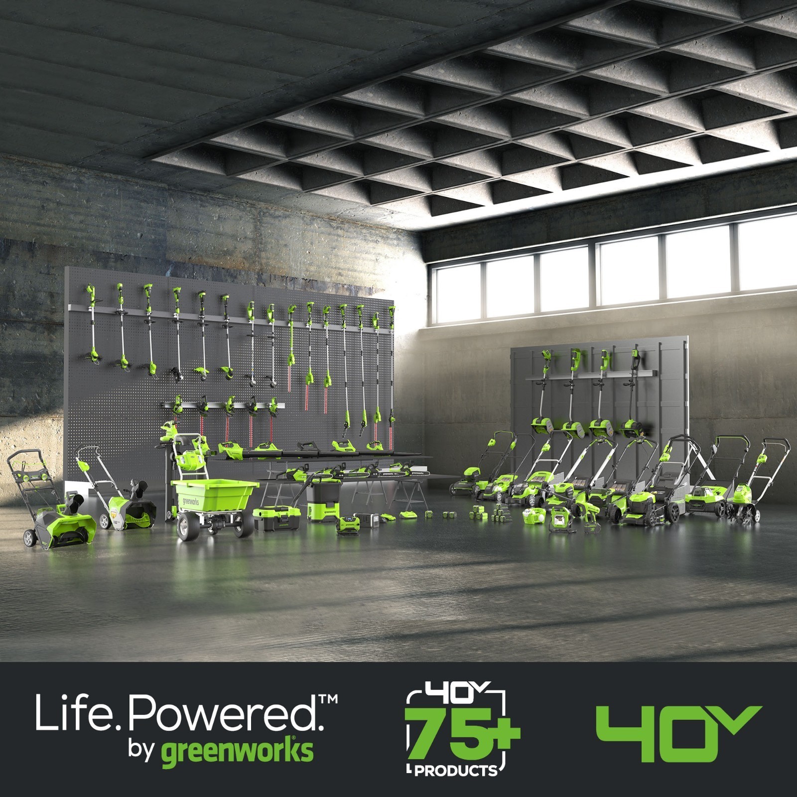 Greenworks 40V Cordless Leaf Blower and String Trimmer Combo Kit w/ 2Ah Battery