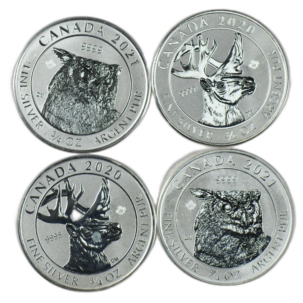 3/4 oz Silver Coin (Varied Condition, Any Mint)